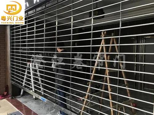 不銹鋼通花卷閘門