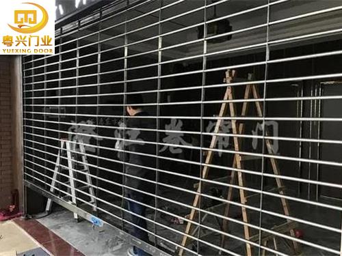 不銹鋼通花卷閘門