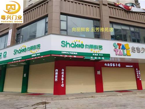 彩鋼抗風(fēng)卷簾門